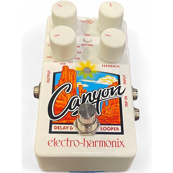 Used Electro-Harmonix Canyon Delay and Looper Effect Pedal