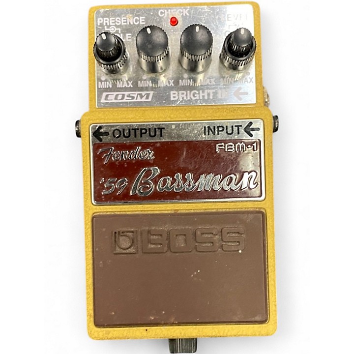 Used BOSS FBM1 Fender 59 Bassman Effect Pedal | Guitar Center