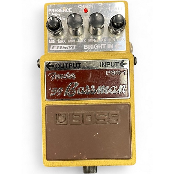 Used BOSS FBM1 Fender 59 Bassman Effect Pedal