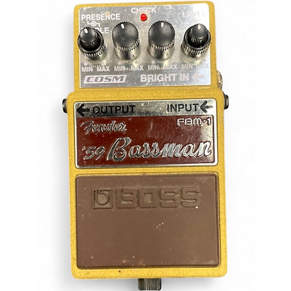 Used BOSS FBM1 Fender 59 Bassman Effect Pedal