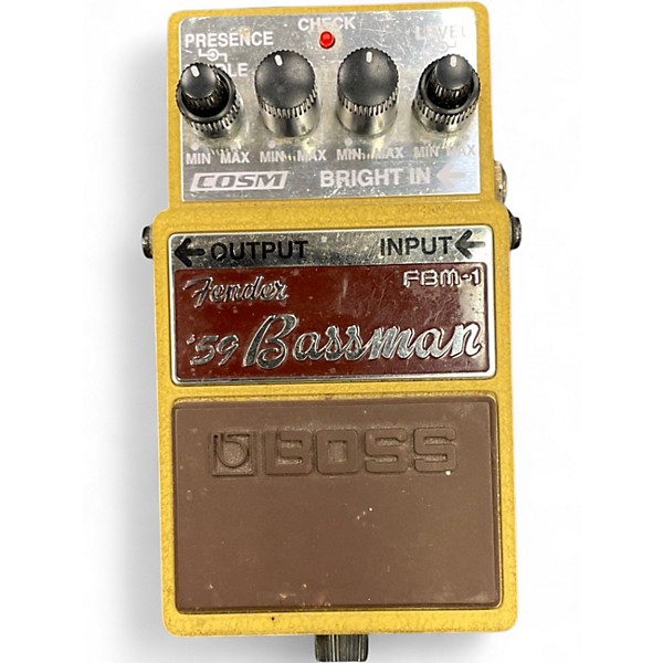 Used BOSS FBM1 Fender 59 Bassman Effect Pedal