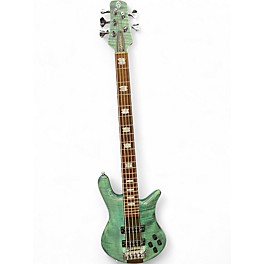 Used Spector Euro 5 RST Turquoise Electric Bass Guitar