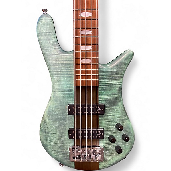 Used Spector Euro 5 RST Turquoise Electric Bass Guitar