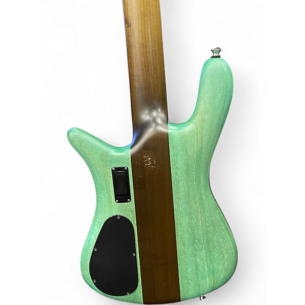 Used Spector Euro 5 RST Turquoise Electric Bass Guitar