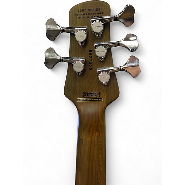 Used Spector Euro 5 RST Turquoise Electric Bass Guitar