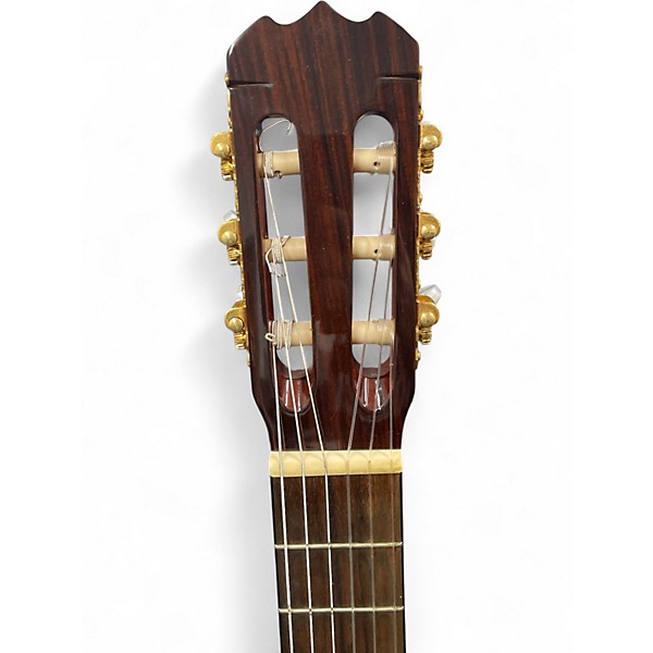 Used Alvarez Artist Series AC60SC Antique Natural Classical Acoustic Electric Guitar