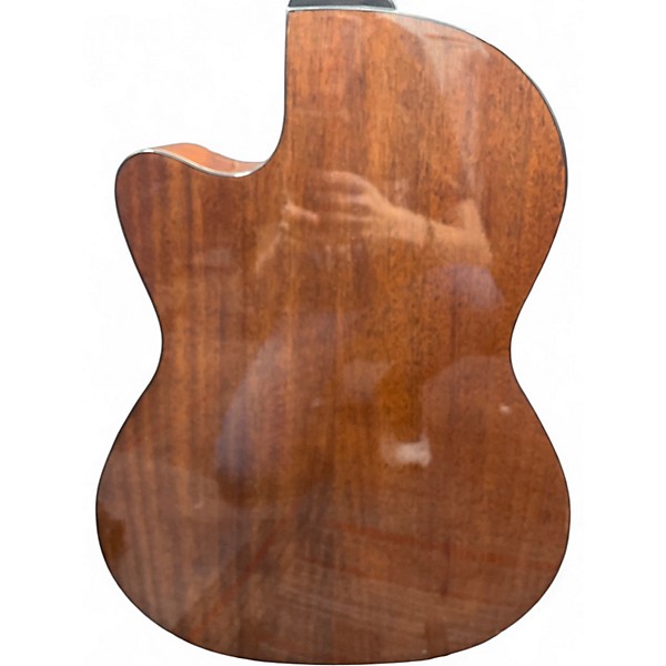 Used Alvarez Artist Series AC60SC Antique Natural Classical Acoustic Electric Guitar