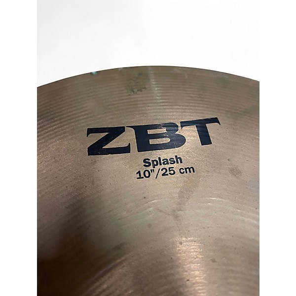 Used Zildjian 10in ZBT Splash Cymbal