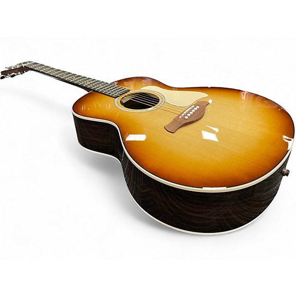 Used Taylor Gold Label 714E 2 Color Sunburst Acoustic Electric Guitar