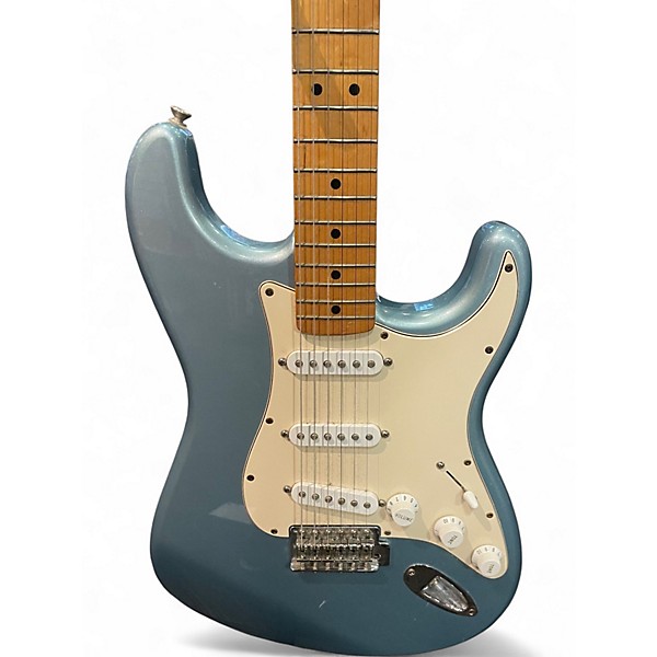 Used Fender Stratocaster Metallic Blue Solid Body Electric Guitar