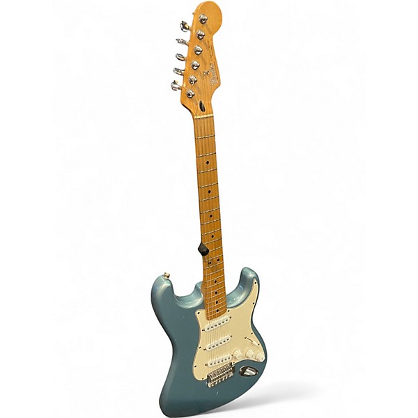 Used Fender Stratocaster Metallic Blue Solid Body Electric Guitar