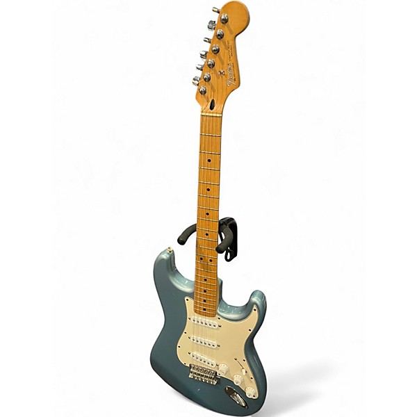 Used Fender Stratocaster Metallic Blue Solid Body Electric Guitar