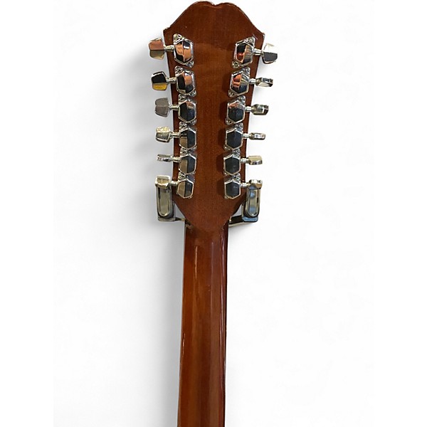 Used Epiphone PR-715-12 Natural 12 String Acoustic Guitar