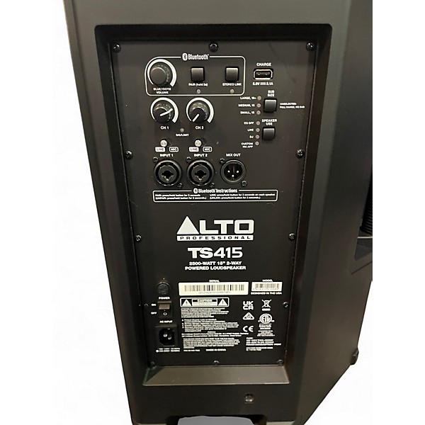 Used Alto TS415 Powered Speaker