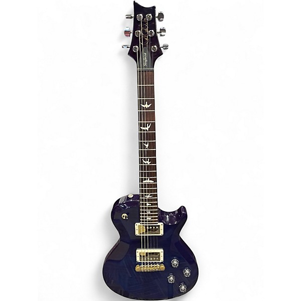Used PRS Singlecut Trans Purple Solid Body Electric Guitar