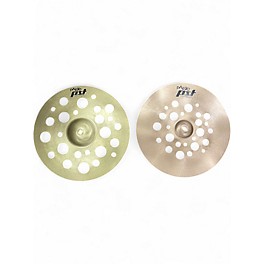 Used Paiste 14in Swiss Flanger Stack Pair Cymbal