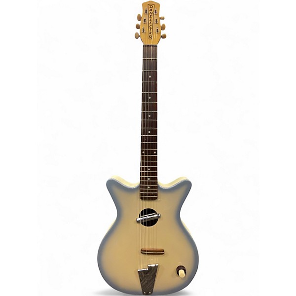 Used Danelectro Convertible Blue Burst Acoustic Electric Guitar