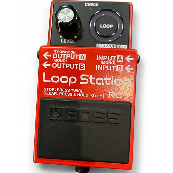 Used BOSS RC1 Loop Station Pedal