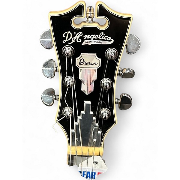 Used D'Angelico Premier Series Black Solid Body Electric Guitar