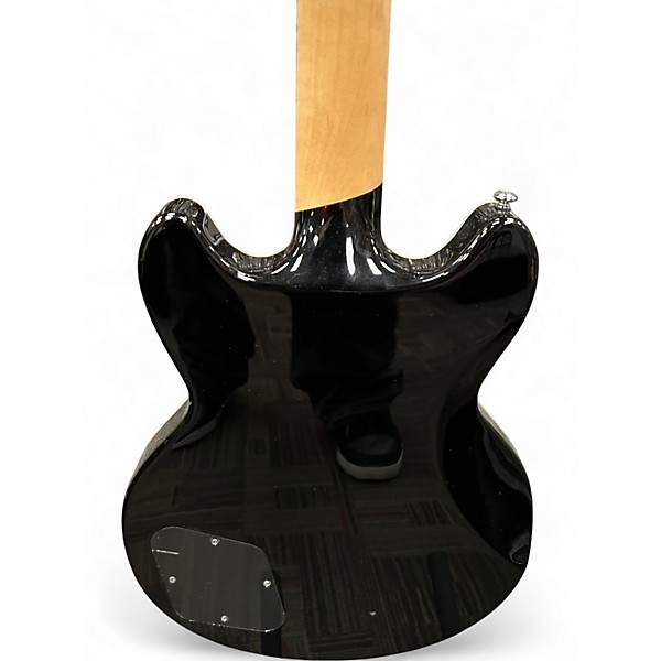 Used D'Angelico Premier Series Black Solid Body Electric Guitar