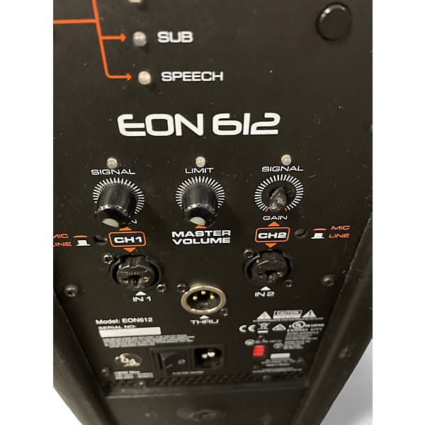 Used JBL eon612 Powered Speaker