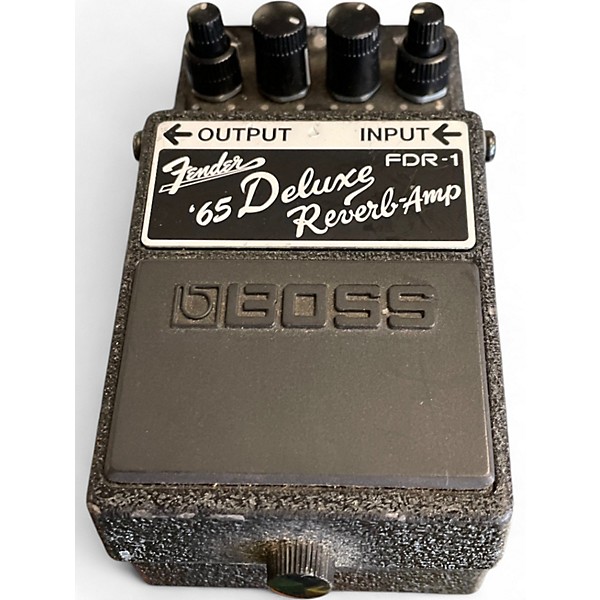 Used BOSS FDR1 Fender 65 Deluxe Reverb Effect Pedal