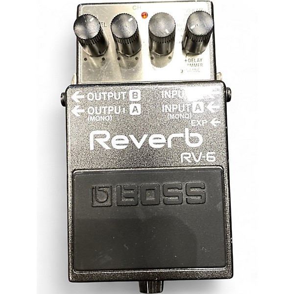 Used BOSS RV6 Digital Reverb Effect Pedal