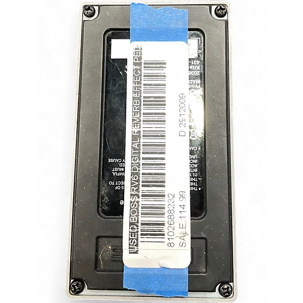 Used BOSS RV6 Digital Reverb Effect Pedal