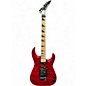 Used Jackson JS34Q Dinky Transparent Red Solid Body Electric Guitar thumbnail