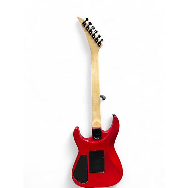 Used Jackson JS34Q Dinky Transparent Red Solid Body Electric Guitar