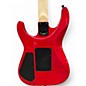 Used Jackson JS34Q Dinky Transparent Red Solid Body Electric Guitar