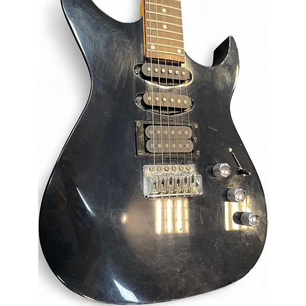 Used Silvertone sik1 mbm Black Solid Body Electric Guitar