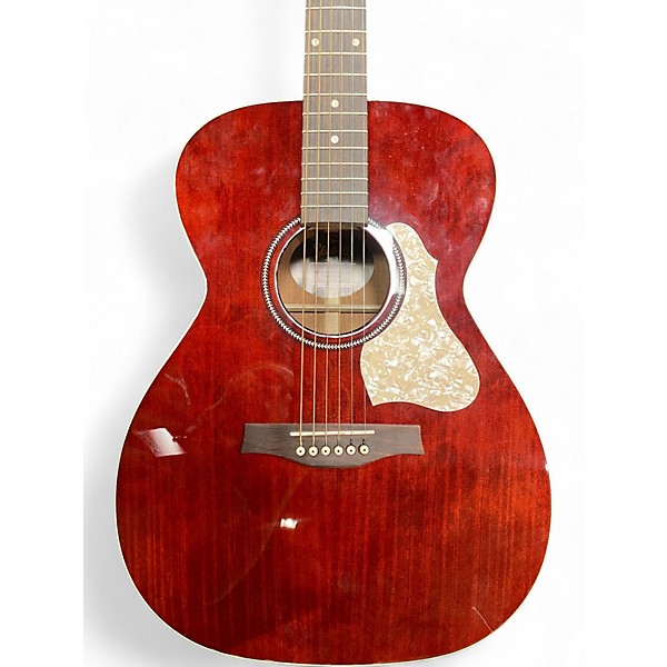 Used Seagull M6 LTD CH EQ RUBY RED Acoustic Guitar