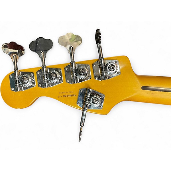 Used Fender Modern Player Jazz Bass V Satin Black Electric Bass Guitar