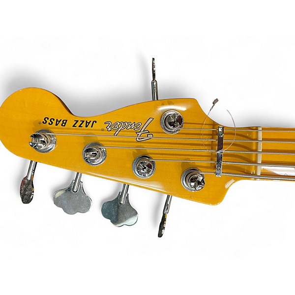 Used Fender Modern Player Jazz Bass V Satin Black Electric Bass Guitar