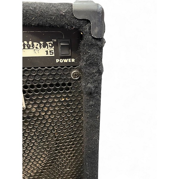 Used Fender Rumble 15 15W 1X8 Bass Combo Amp