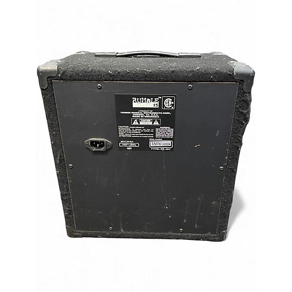 Used Fender Rumble 15 15W 1X8 Bass Combo Amp