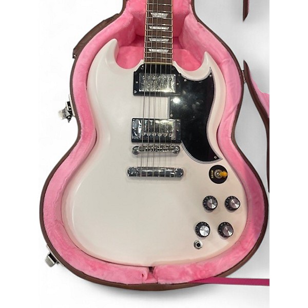 Used Epiphone 1961 SG LES PAUL AGED WHITE Solid Body Electric Guitar