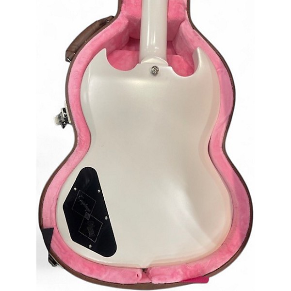 Used Epiphone 1961 SG LES PAUL AGED WHITE Solid Body Electric Guitar