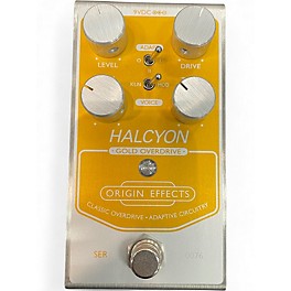 Used Origin Effects HALCYON GOLD OVERDRIVE Effect Pedal