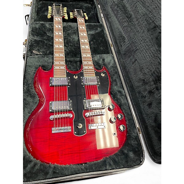 Used 1996 Epiphone G-1275 1996 Cherry Solid Body Electric Guitar