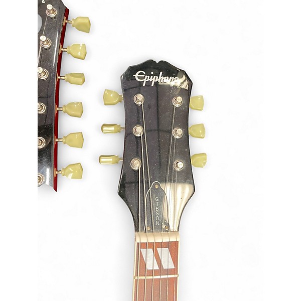 Used 1996 Epiphone G-1275 1996 Cherry Solid Body Electric Guitar