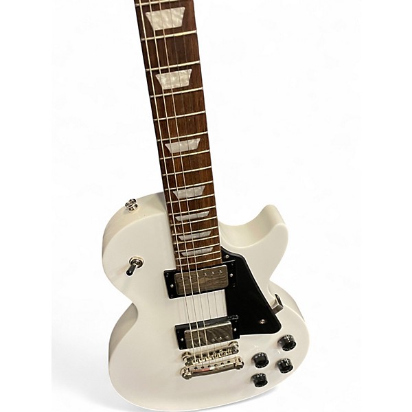 Used Epiphone Les Paul Custom WHITE Solid Body Electric Guitar