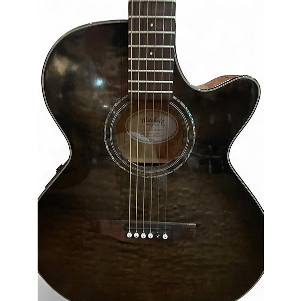 Used Mitchell MX 420 MATTE BLACK Acoustic Guitar