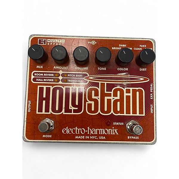 Used Electro-Harmonix Holy Stain Distortion Reverb Effect Processor