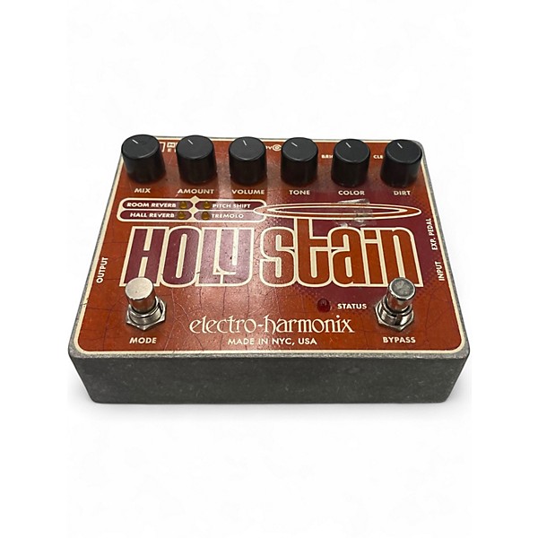 Used Electro-Harmonix Holy Stain Distortion Reverb Effect Processor