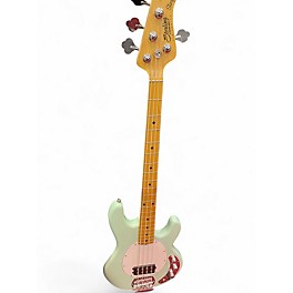 Used Sterling by Music Man STINGRAY Surf Green Electric Bass Guitar