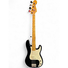 Used 1984 Fender American Precision Bass Black Electric Bass Guitar