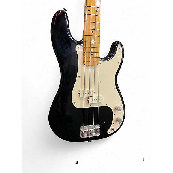 Used 1984 Fender American Precision Bass Black Electric Bass Guitar