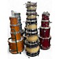 Used Taye Drums 6 Piece Studio Birch Natural Burst Drum Kit thumbnail